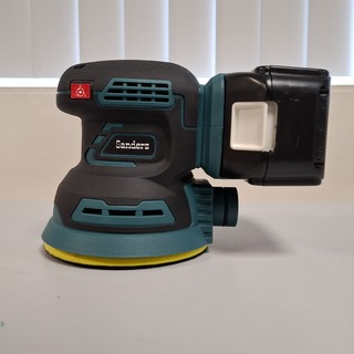 5x Accu schuurmachine, brushless, Blauw